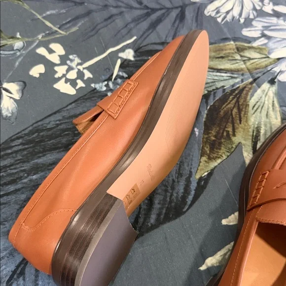 NEW - Madewell The Vernon Loafer in Leather - Brown (Dried Maple), 10 - Picture 11 of 11